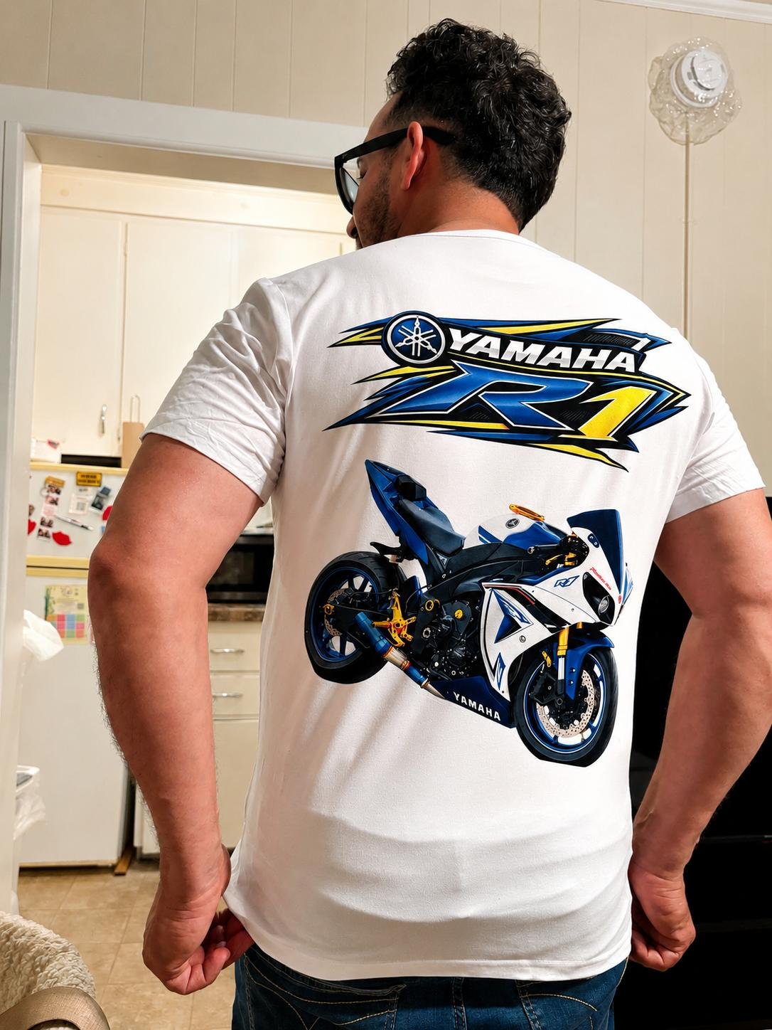 Reseña de Geovanni - Playera personalizada Yamaha R1