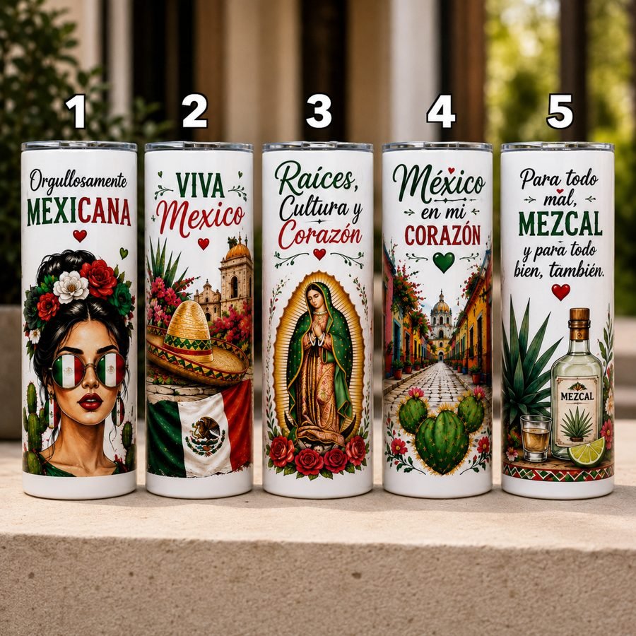 Vasos térmicos - Colección Mexicana