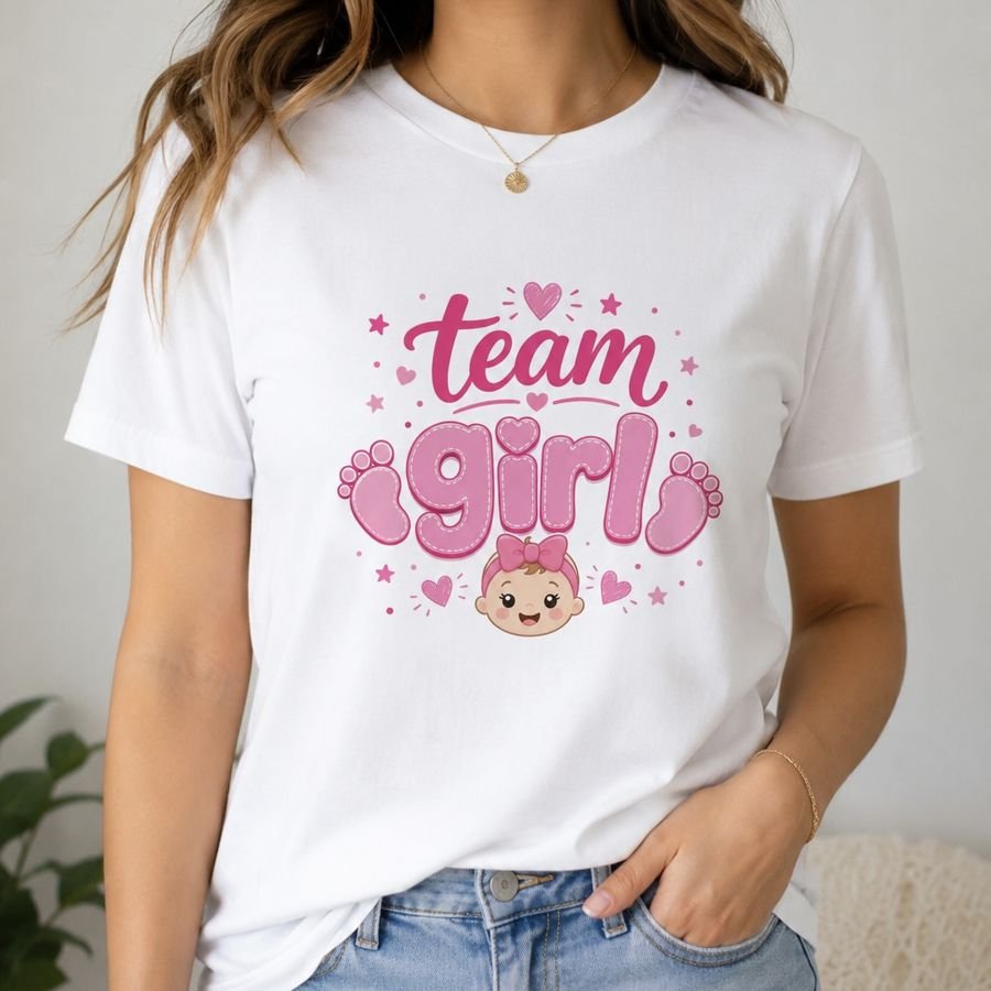 Playera "Team Girl"
