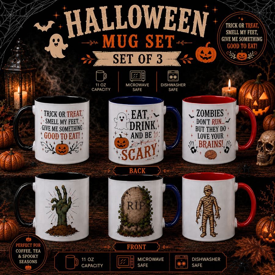 Colección de Halloween Set de 3