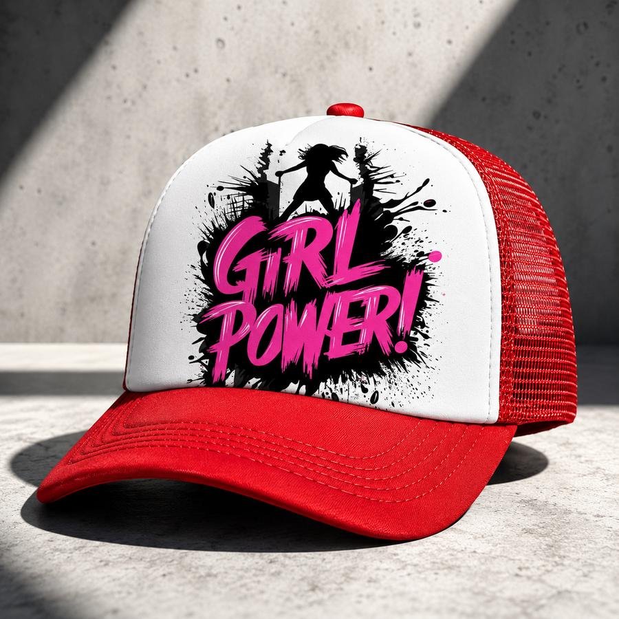 Gorras con Estilo Girl Power