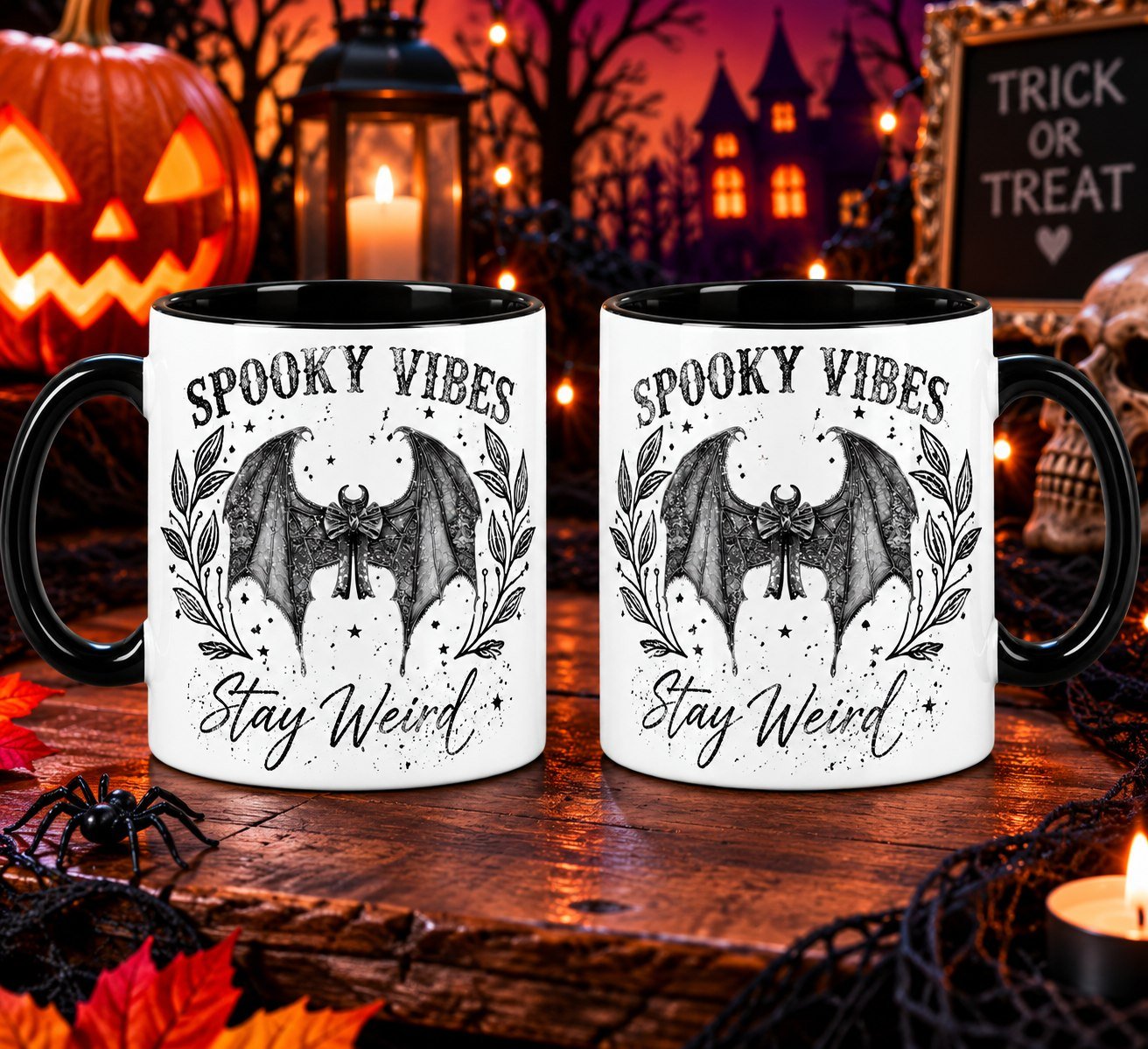 Colección de Halloween Spooky Vibes Stay Weird