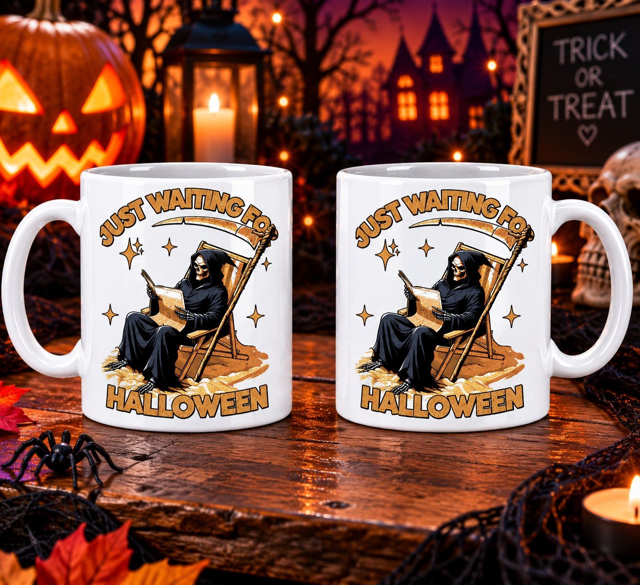 Colección de Halloween Just Waiting Reaper